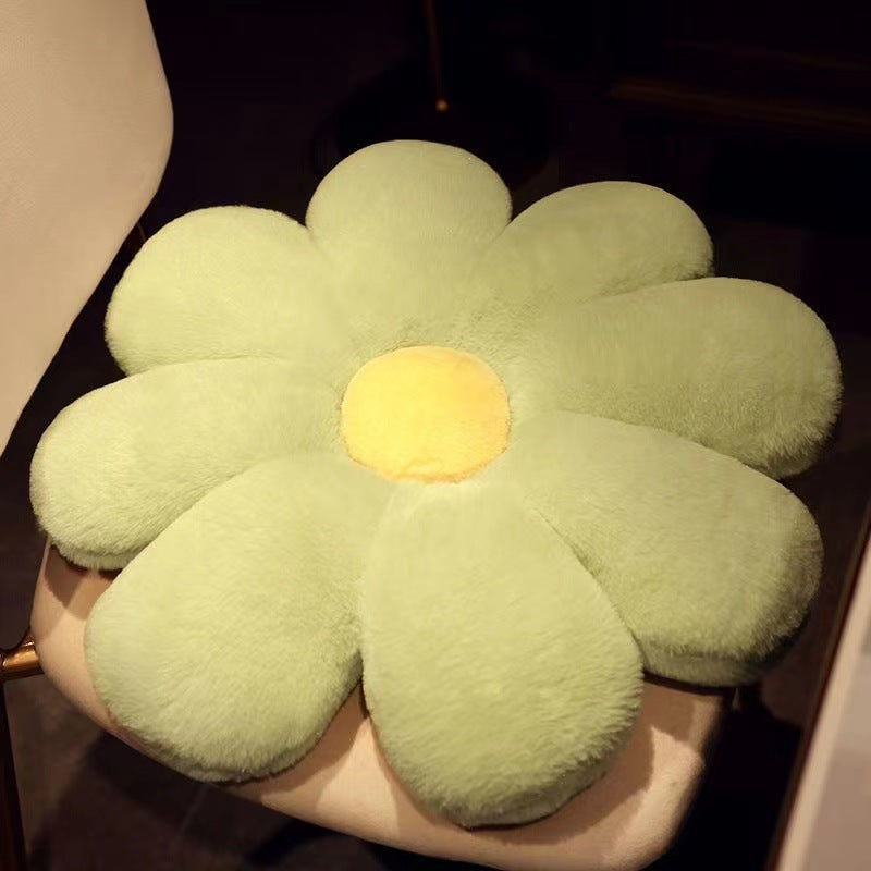 Christmas Multicolor Flower Cushion Soft Stuffed Flower Pillow Home Decor Party Family Reunion For Kids Birthday Christmas Gifts