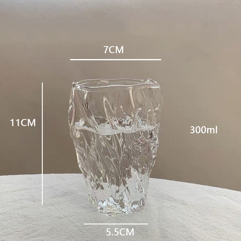 Glass Water Cup For Household Use