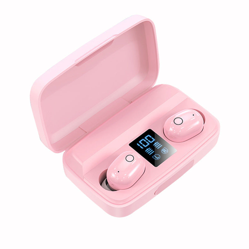 Mobile power wireless bluetooth headset