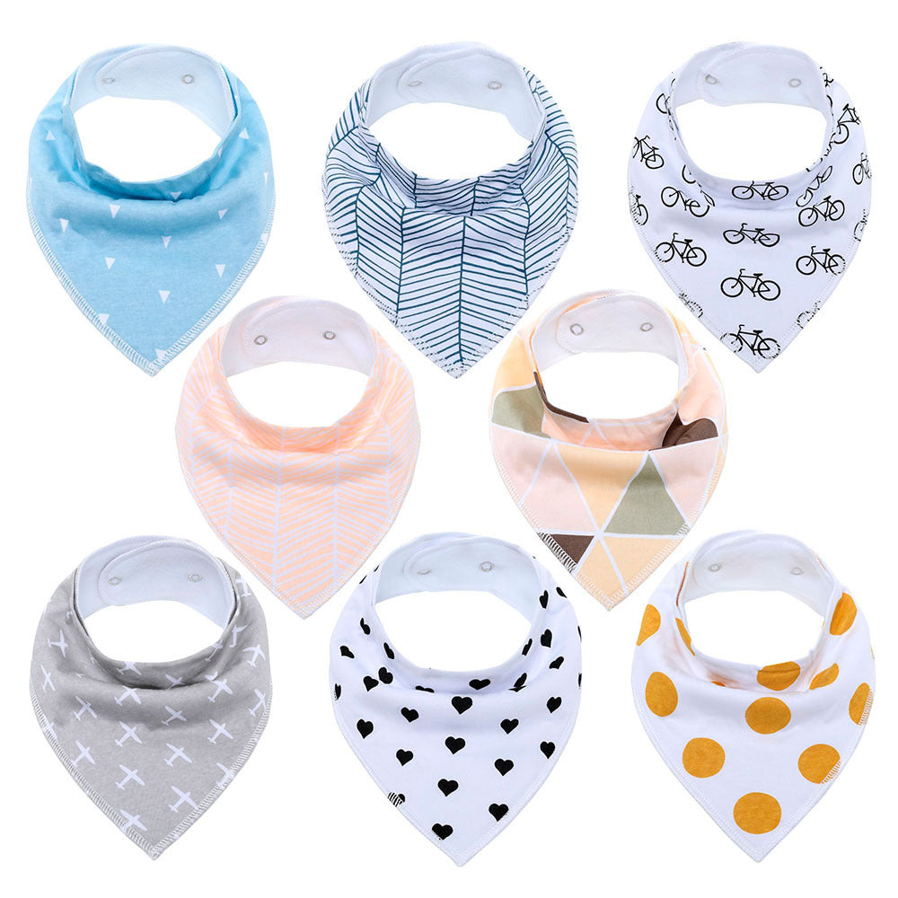 Newborn cotton triangle towel