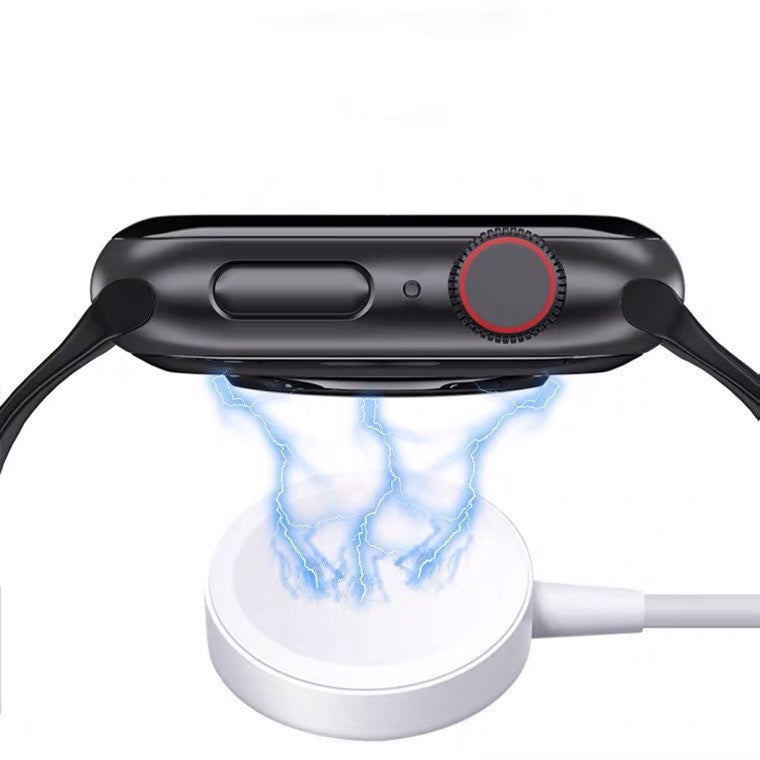 Magnetic suction wireless charger cable