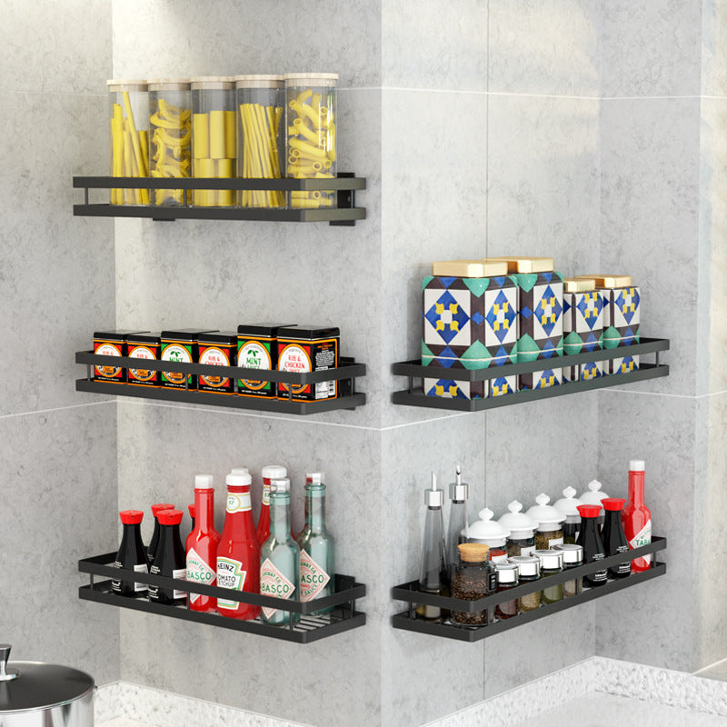 Kitchen storage seasoning rack