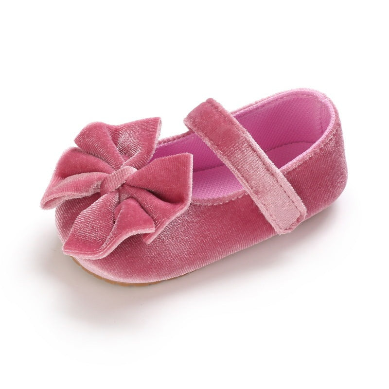 Baby Girl Soft Sole Toddler Shoes Bow
