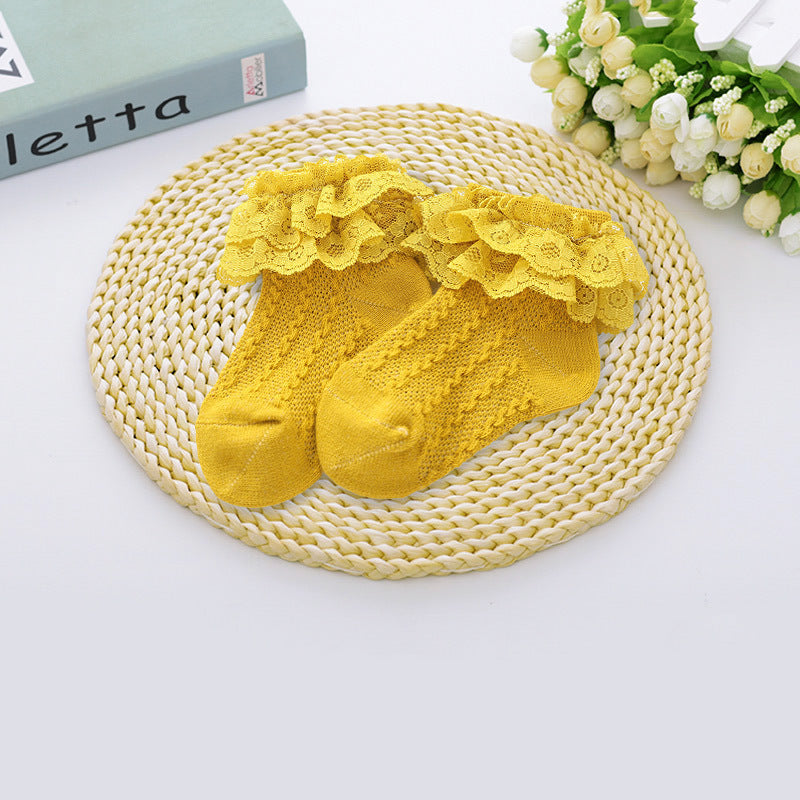 Fashion Baby Girl Lace Socks