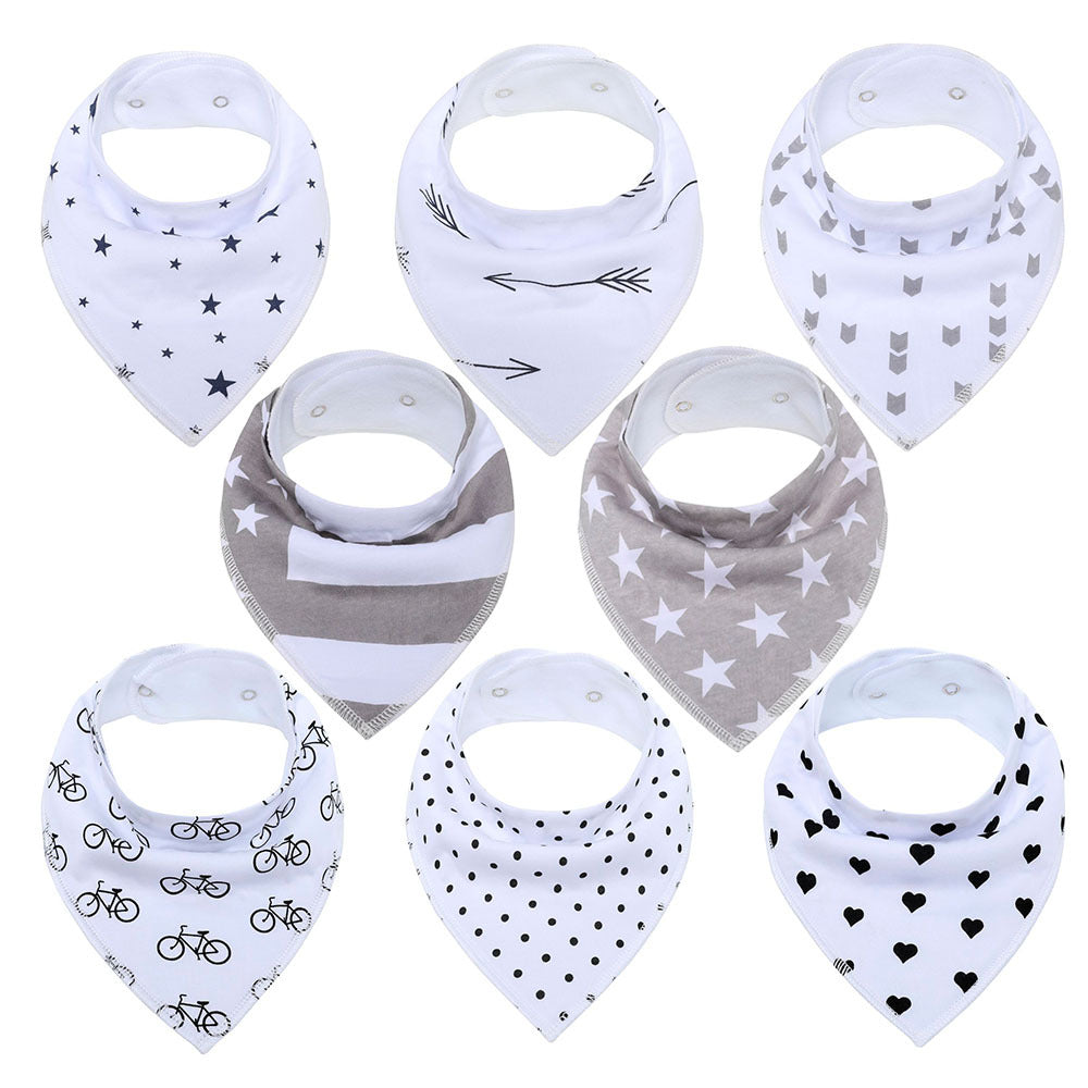 Newborn cotton triangle towel