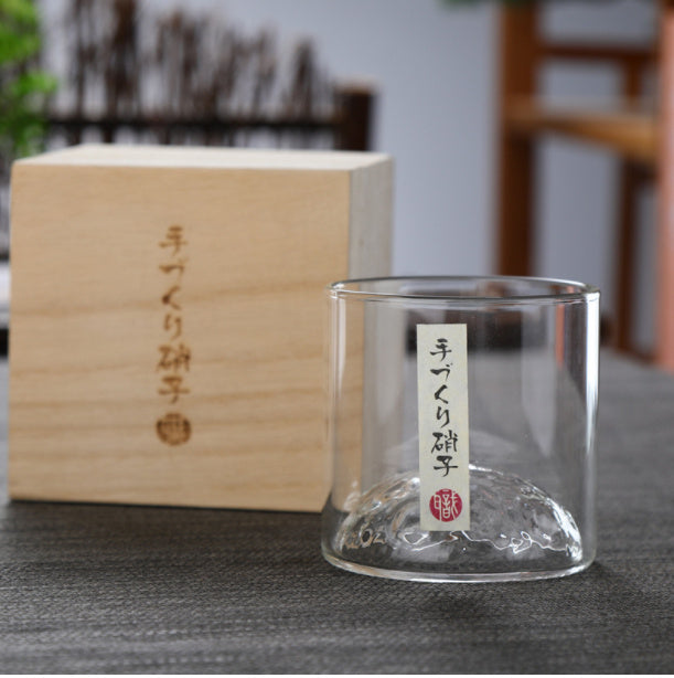 Vintage Sightseeing Glass Water Cup