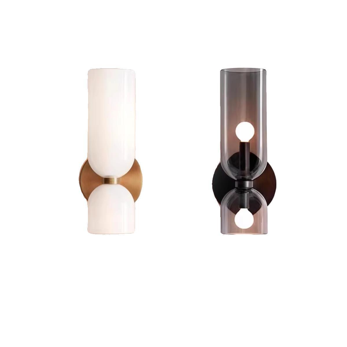 Creative Living Room Background Wall Glass Wall Lamp