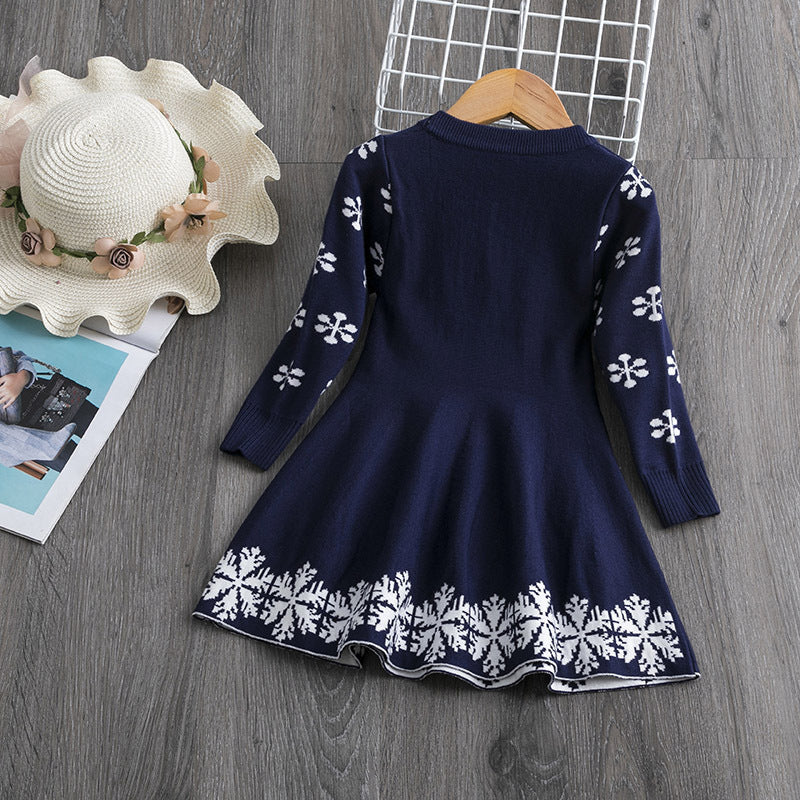 Girls' dress sweater