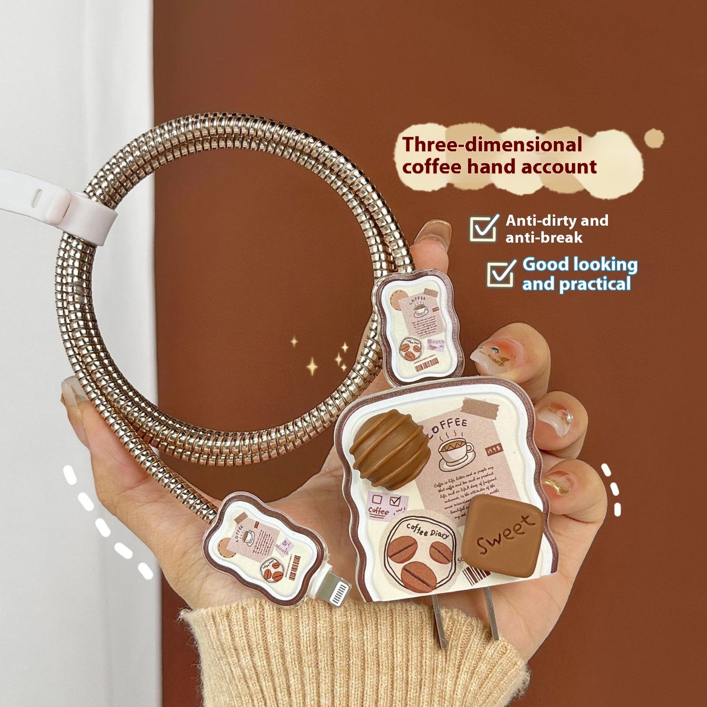 Mobile Phone Charger USB Cable Protection Sleeve