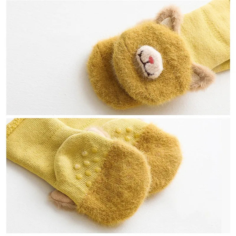 Cartoon Thick Warm Terry Infant Socks