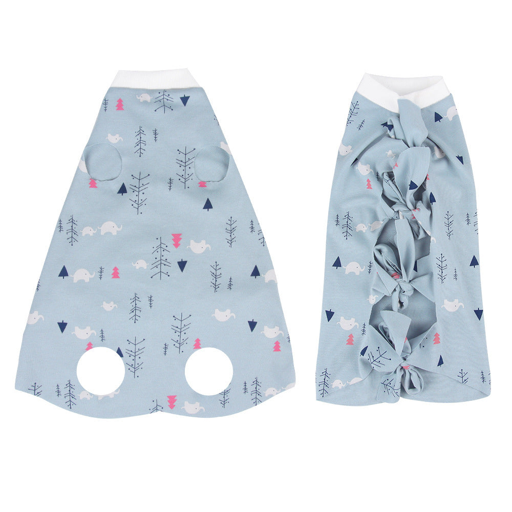 Pet Cat Sterilization Clothing Anti-licking Anti-off Breathable