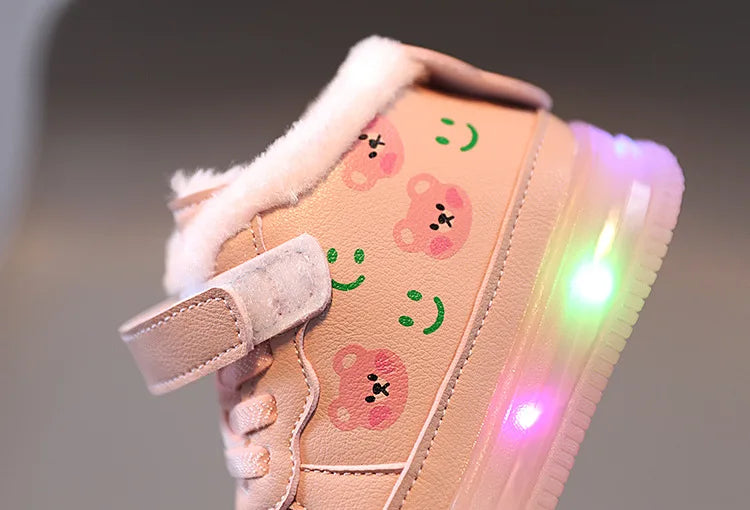 Light Shoes Plush Cotton Shoes