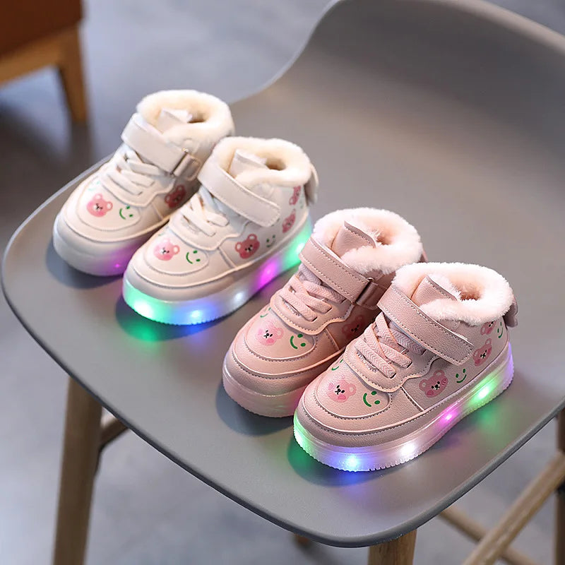Light Shoes Plush Cotton Shoes