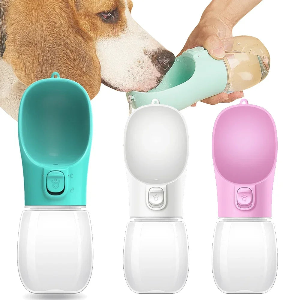 Pet Dog Water Food Bottle Feeder