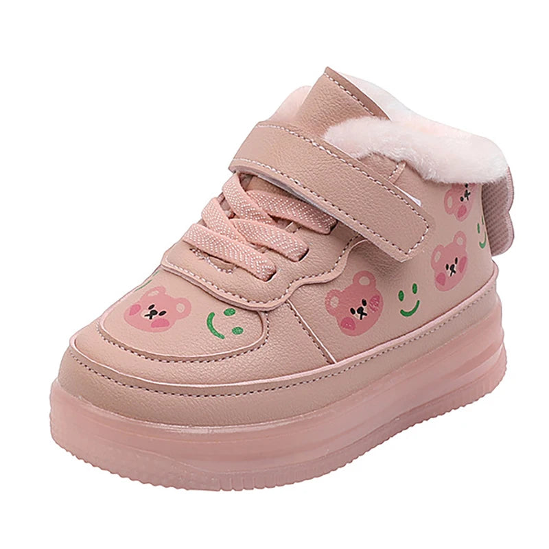 Light Shoes Plush Cotton Shoes