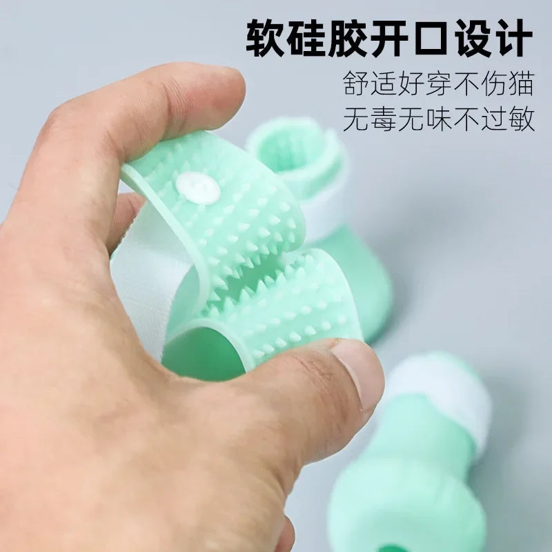 Cat Grooming Cleaning Cat Shoes