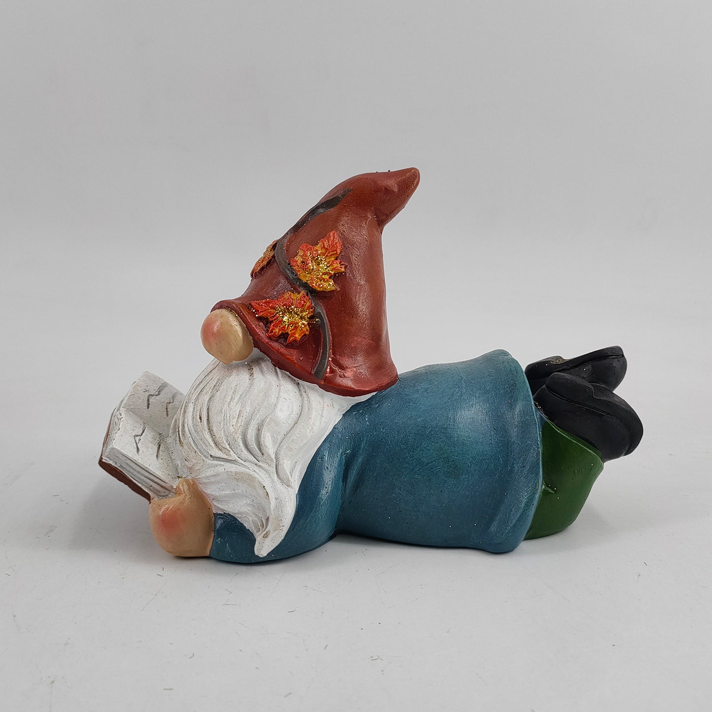 Old Rudolf Decorated With Thanksgiving Pumpkin