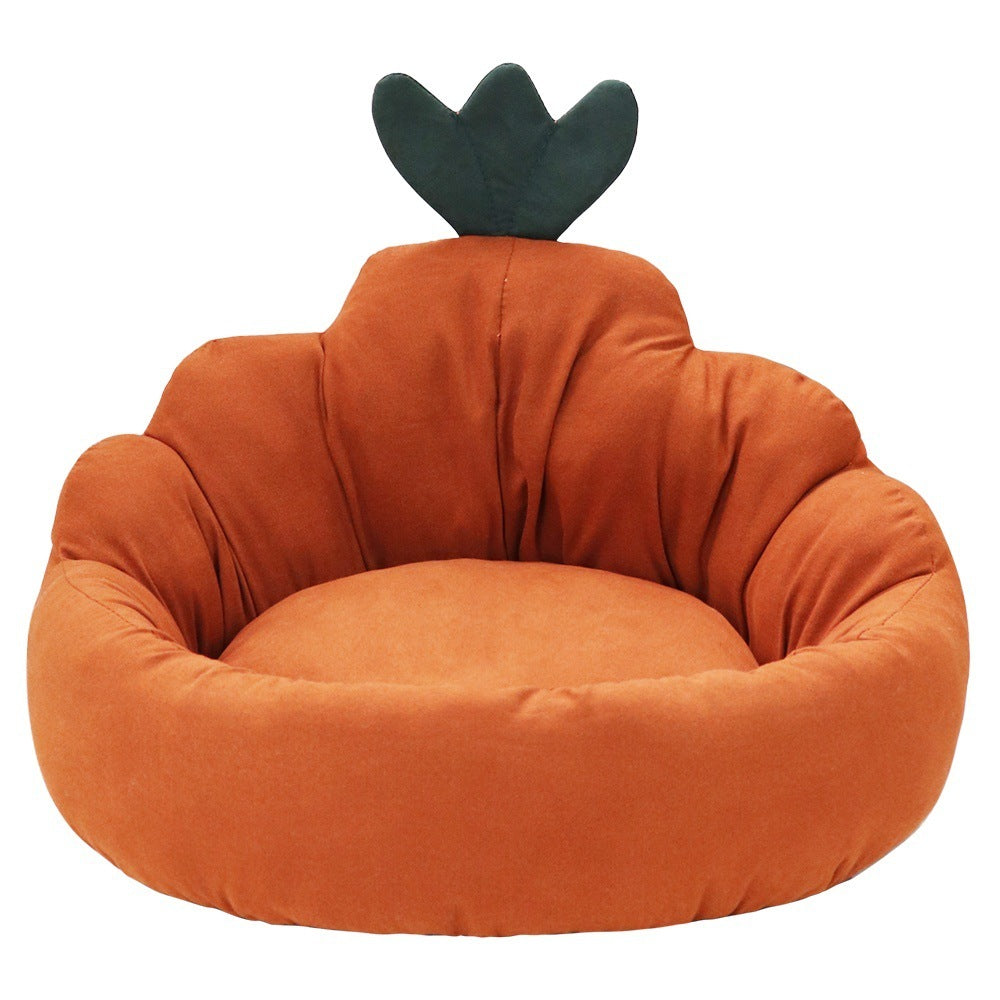 Carrot Kennel Universal In All Seasons Small And Medium-sized Dogs Dog Mats Teddy Pomeranian Corgi Dog Beds Winter Warm Cat Litters