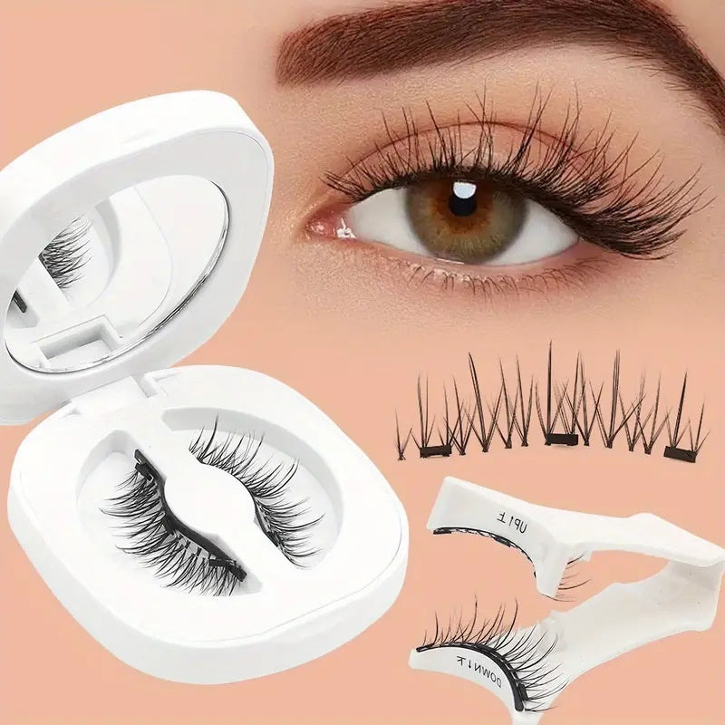 Magnetic Suction False Eyelashes Integrated Soap Holder Glue-free False Eyelashes Thick