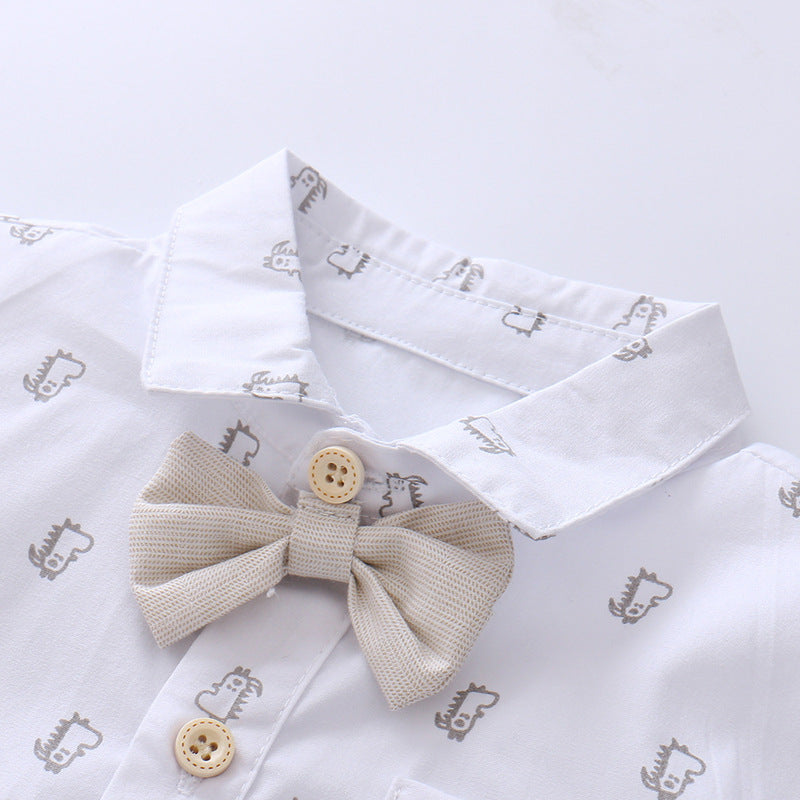 Baby Boy Cross-border Baby Boy Overalls Suit