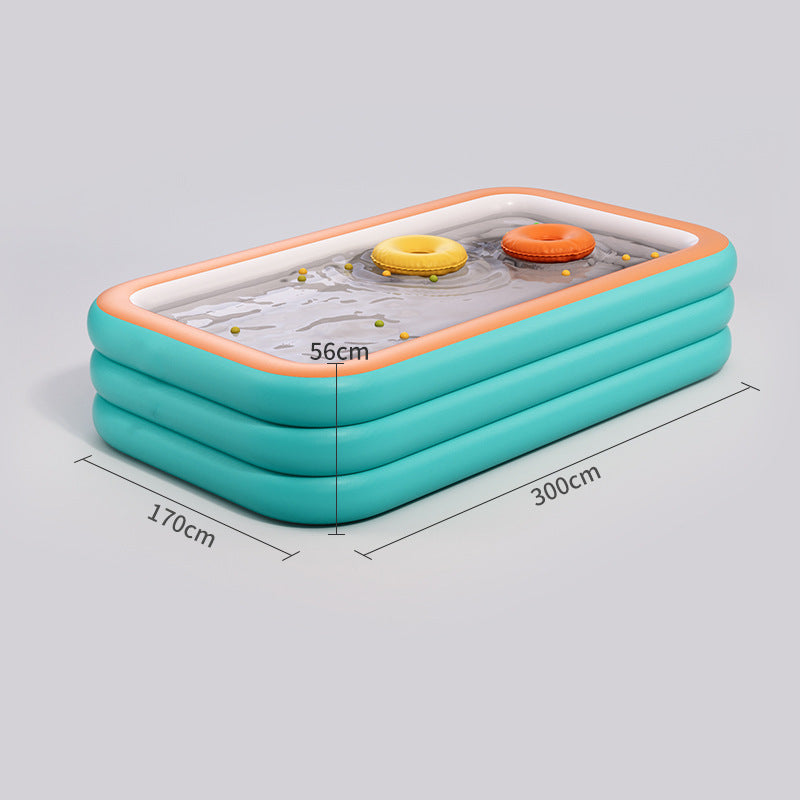 Summer Inflatable Pool Outdoor Foldable Swimming Pool