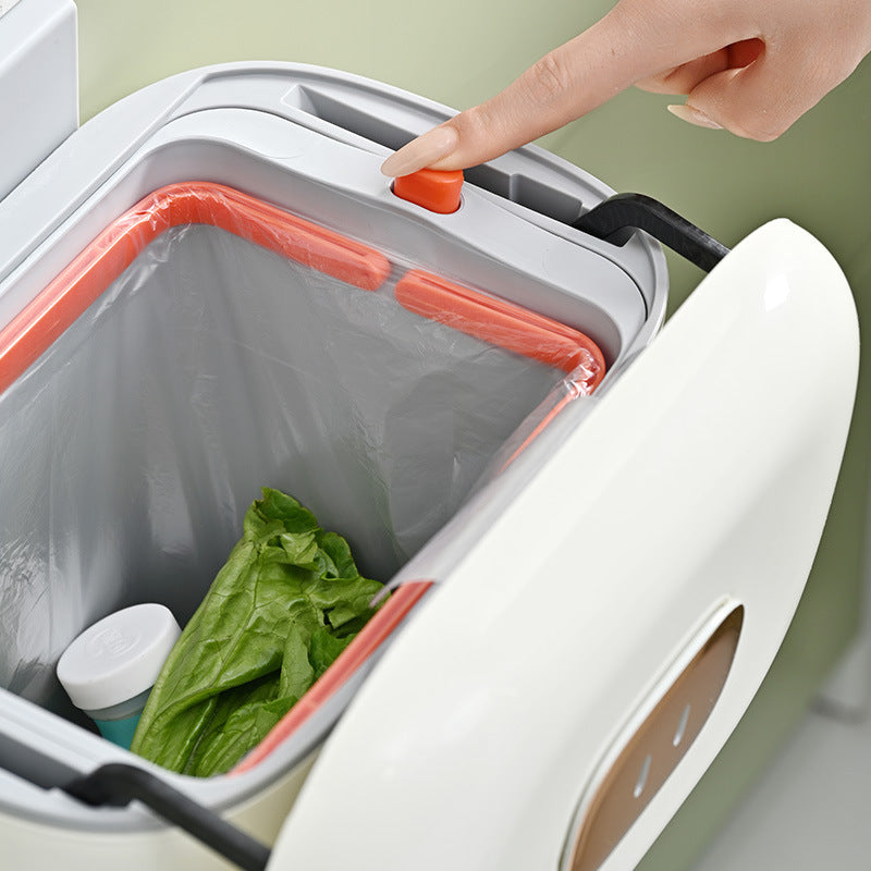 Upgraded Kitchen Trash Can With Lid