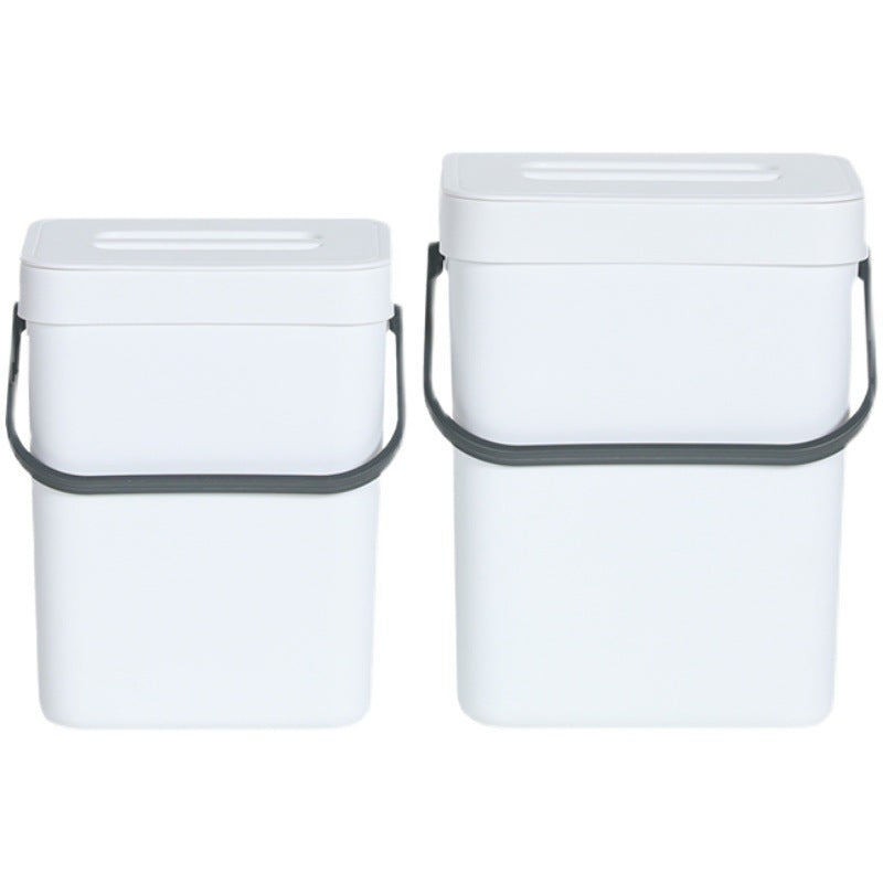 Wall-mounted Kitchen Trash Can Size Set