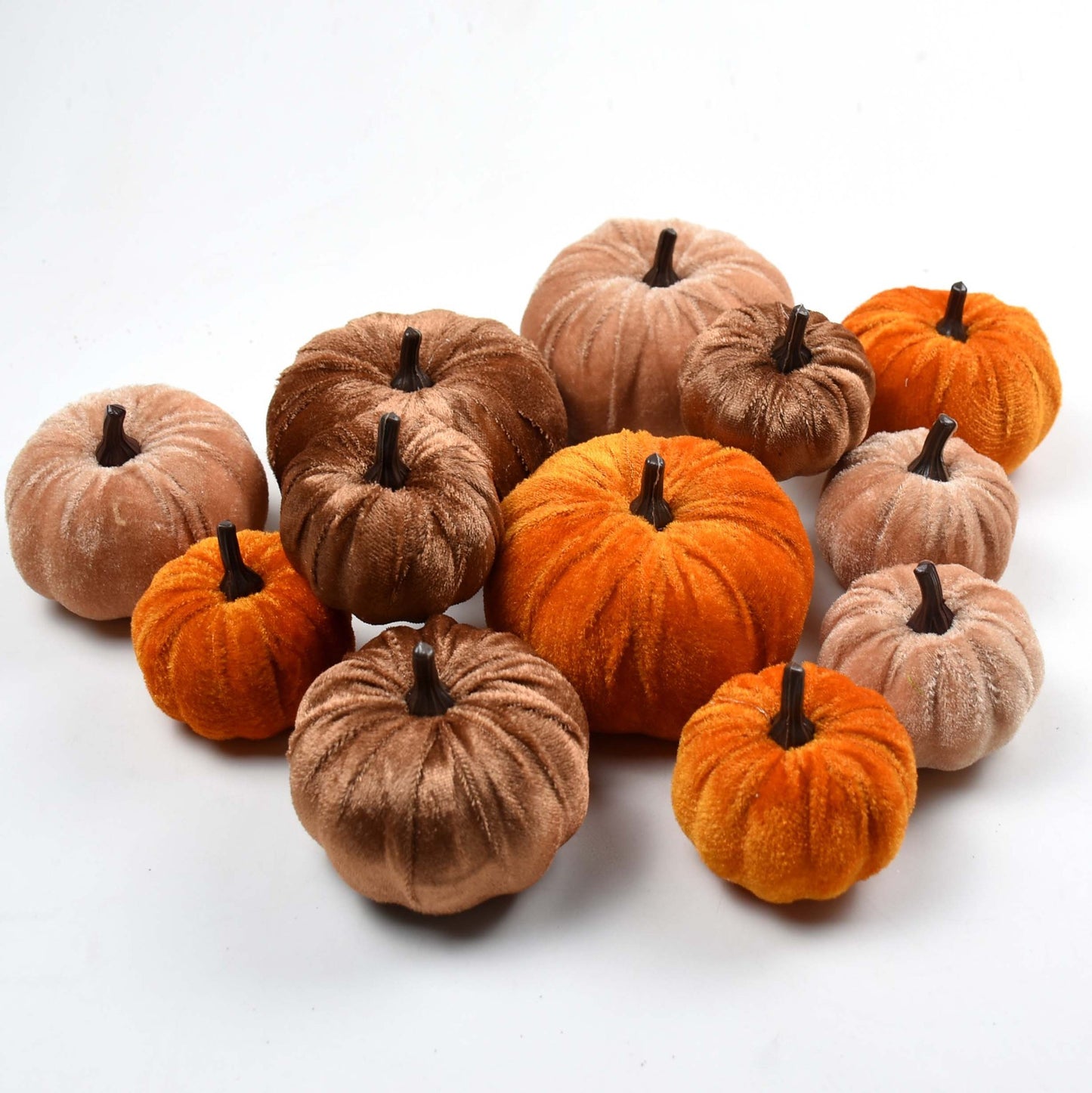 Thanksgiving Halloween Autumn Colorful Fabric Pumpkin Suit