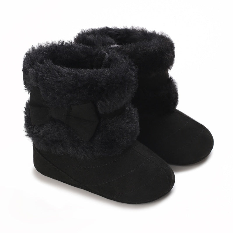 Baby Girl New Year Shoes Soft Sole Shoes Winter