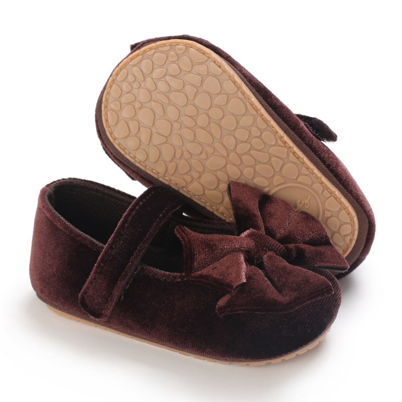 Baby Girl Soft Sole Toddler Shoes Bow