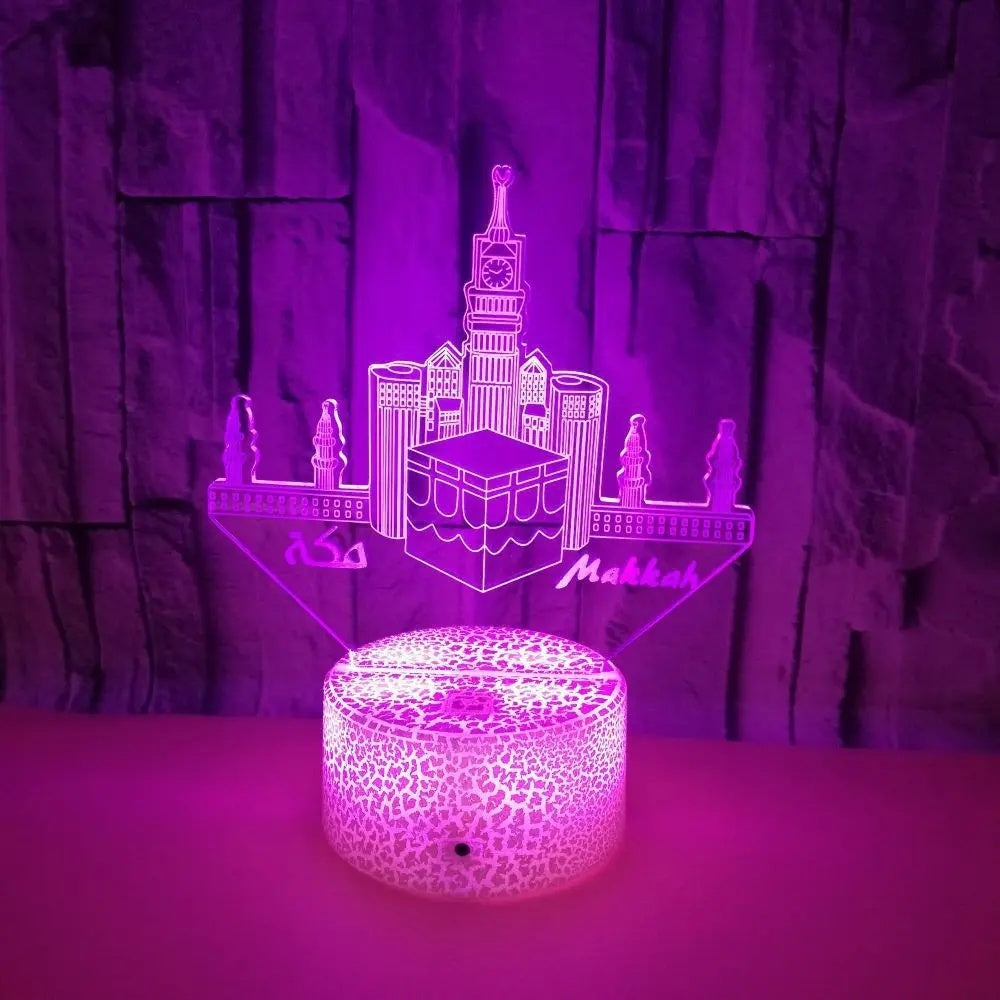 Home Touch Color Changing Acrylic 3D Night Light