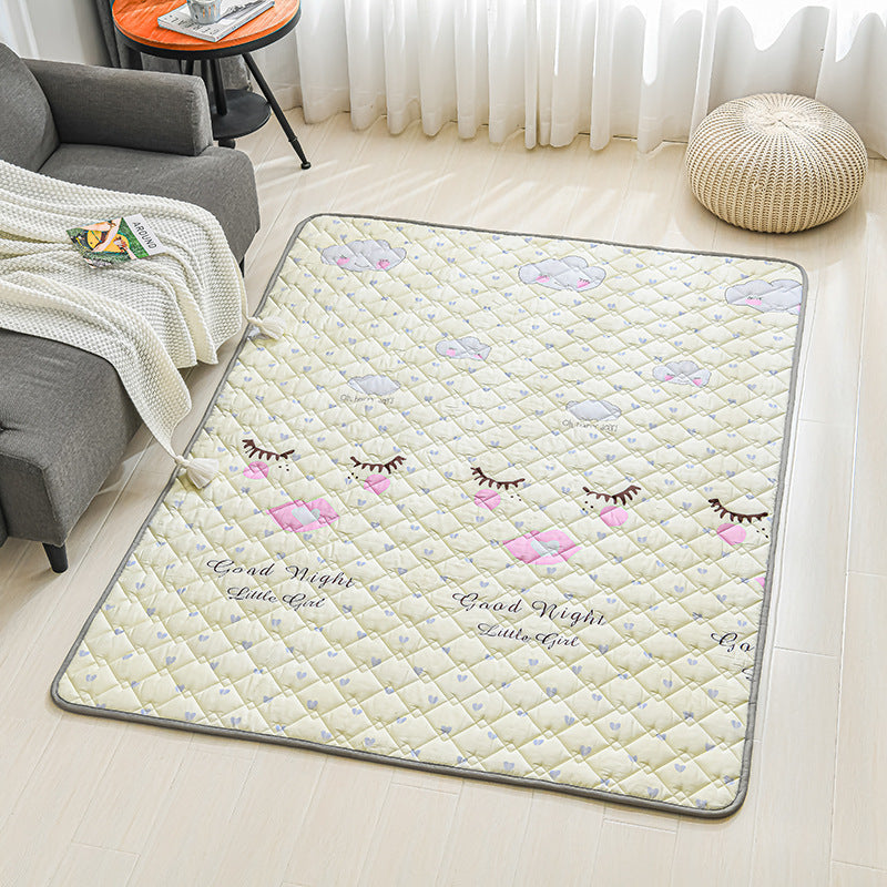 Cotton Non-slip Floor Mats Baby Crawling Mats, Climbing Mats, Foldable Washable Game Mats