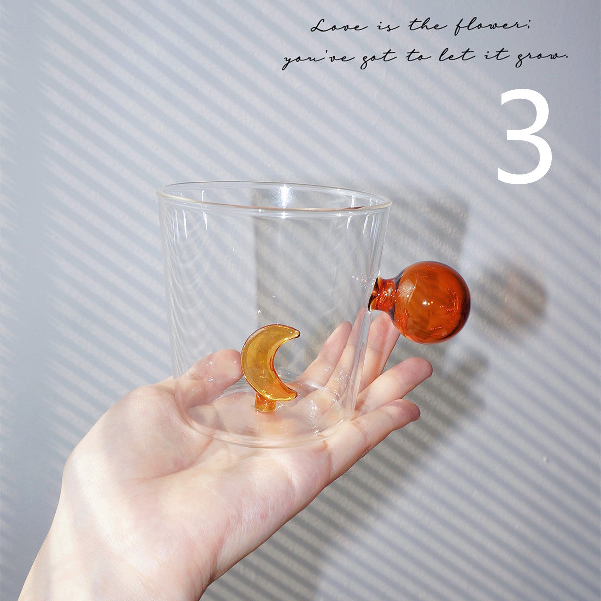 Women's Three-dimensional Animal Glass Water Cup