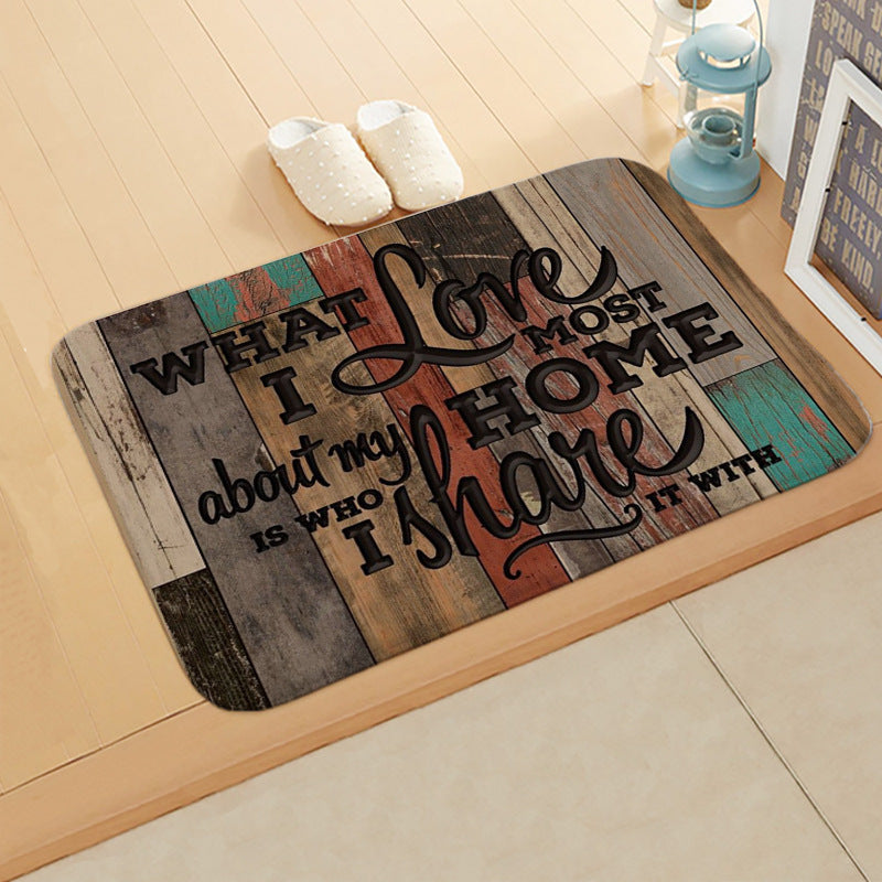 Home Printed Mat Kitchen Mat