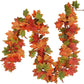 Thanksgiving Rattan Maple Rattan Decoration