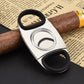 Cuban Cigar Cutter Knife Pocket Scissors Tobacciana FIT Cohiba Stainless Steel