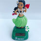 Solar Swing Hawaiian Girl Car Accessories