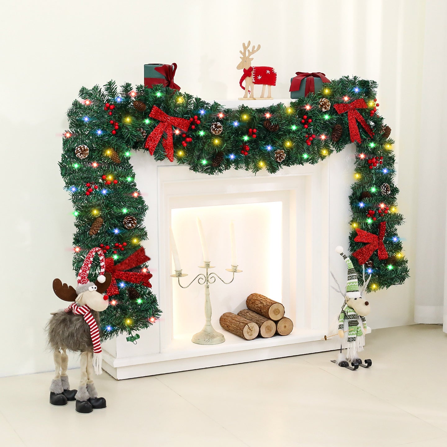New Christmas Rattan Cross-border Pine
