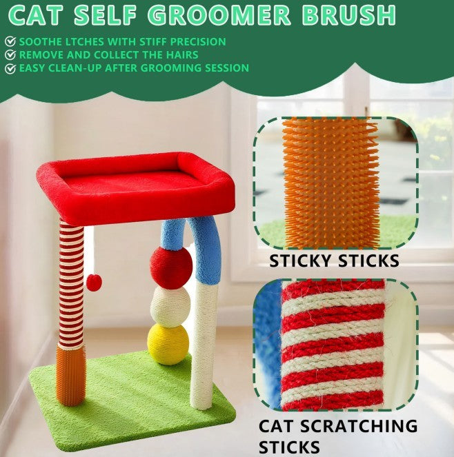 Cat Tree With Built-in Bed