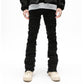 Shredded Hem Jeans Straight Slimming Boot Shorts Men