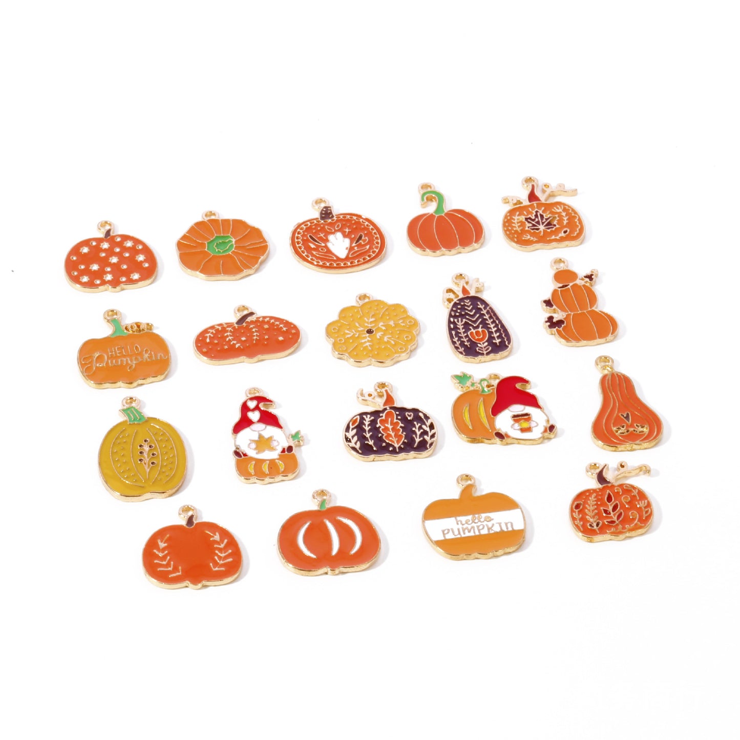 Thanksgiving Accessories Pumpkin Diy Ornament Keychain