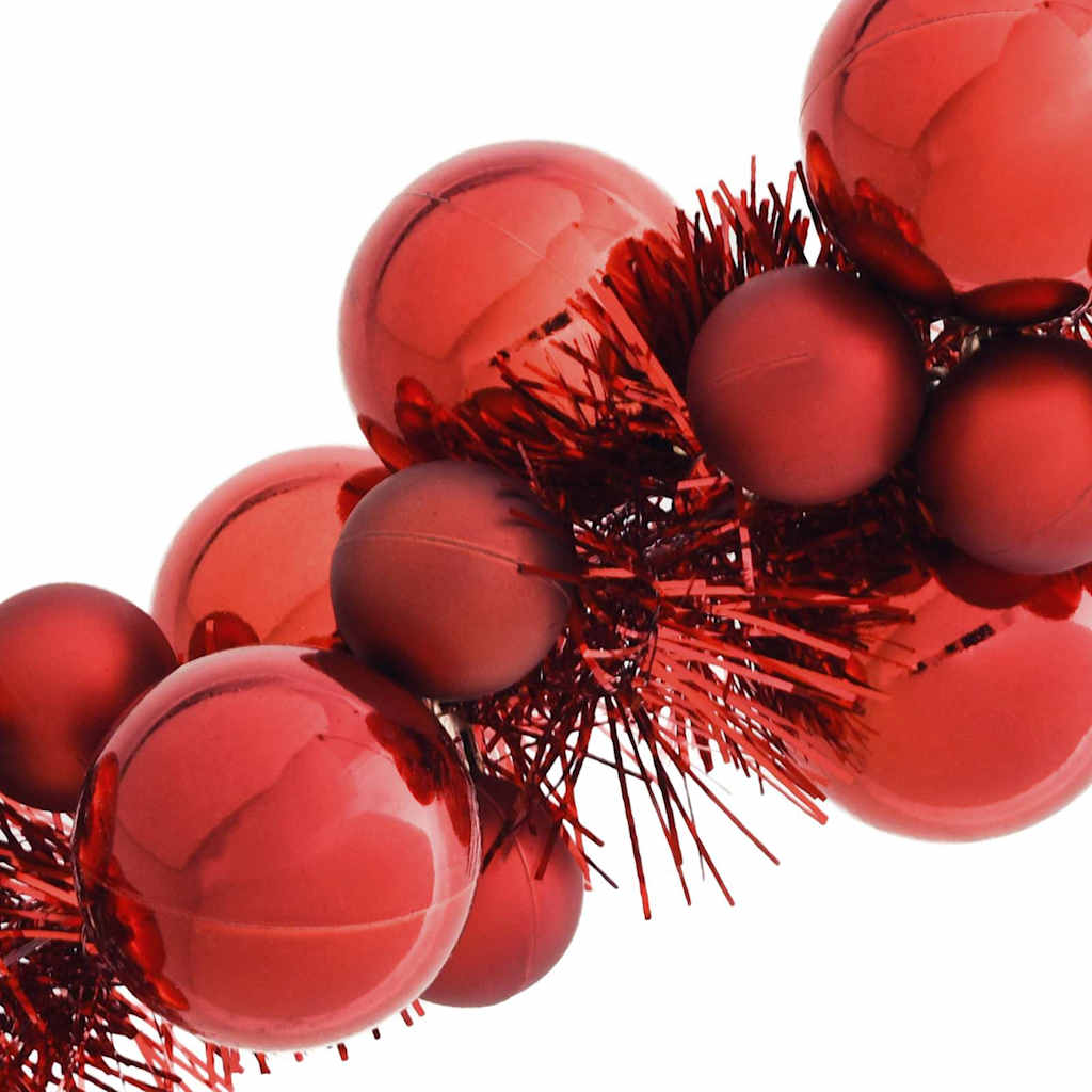 Christmas bauble garland 186 cm polystyrene   Christmas bauble garland 186