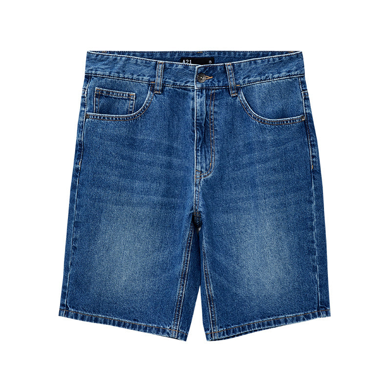 Casual Men's Cotton Shorts Jeans