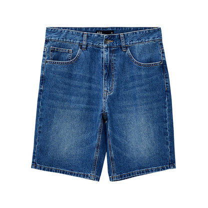 Casual Men's Cotton Shorts Jeans