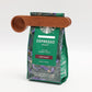 Kitchen Baking Measuring Spoon Dual-purpose Food Bag Sealing Clip Small Wood Spoon