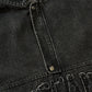 Hooded Pullover Denim Vest Men