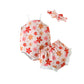 Baby Girl Clothing Flower Overall Dress Set