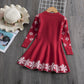 Girls' dress sweater