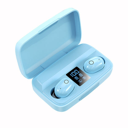 Mobile power wireless bluetooth headset