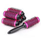 Professional Hair Dressing Brushes High Temperature Resistant Ceramic Iron Round Comb Beauty Hair Makeup Tool 50mm